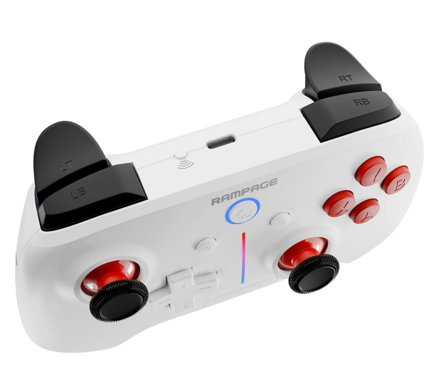 Rampage bezprzewodowy Hydra Pro Hall Effect White - 1327931 - zdjęcie 5